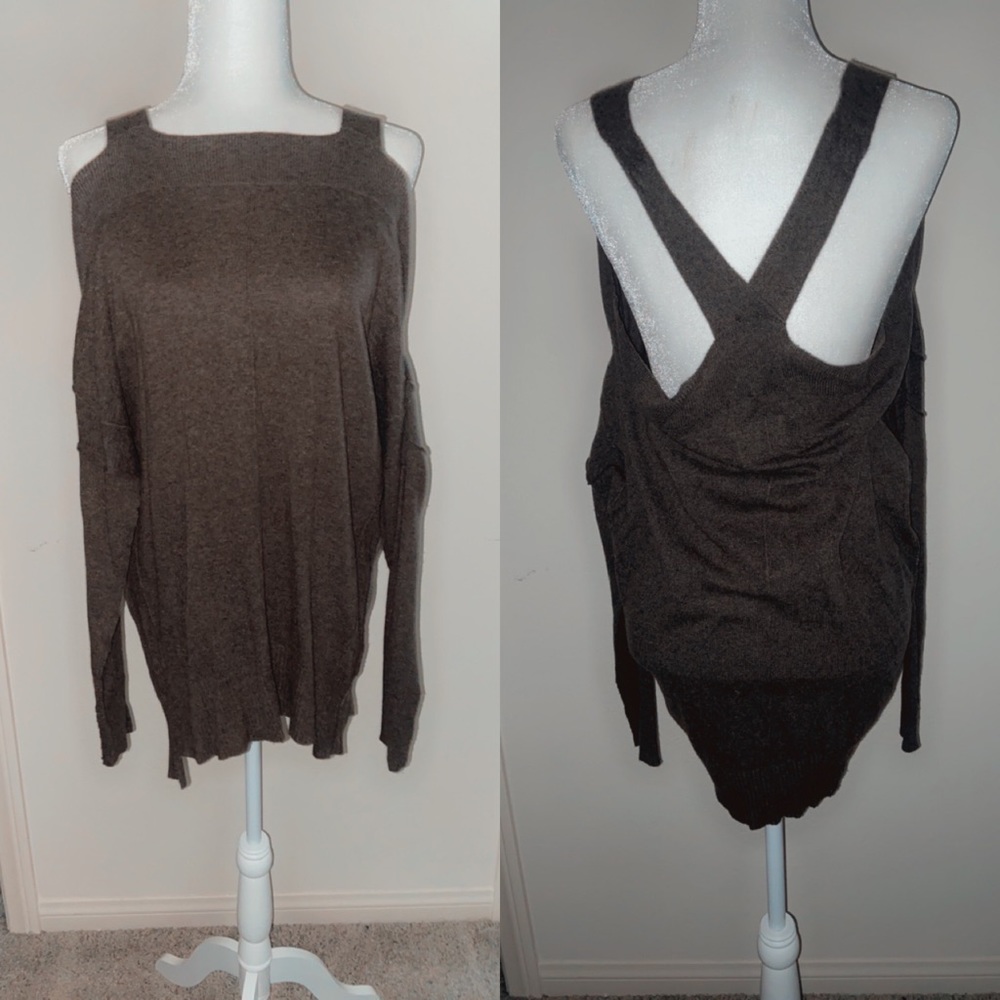 Off the shoulder sweater